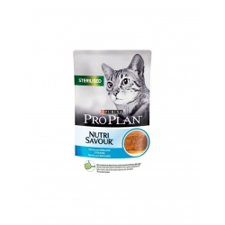 Purina Pro Plan Cat Sterilised Karma mokra dla kota dorsz saszetka 85 g